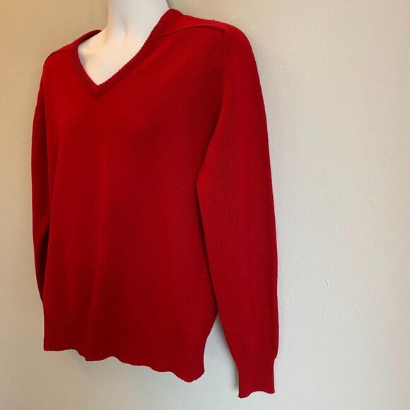 Jack Nicklaus by Puritan Red Sweater Mens Large - Picture 4 of 9